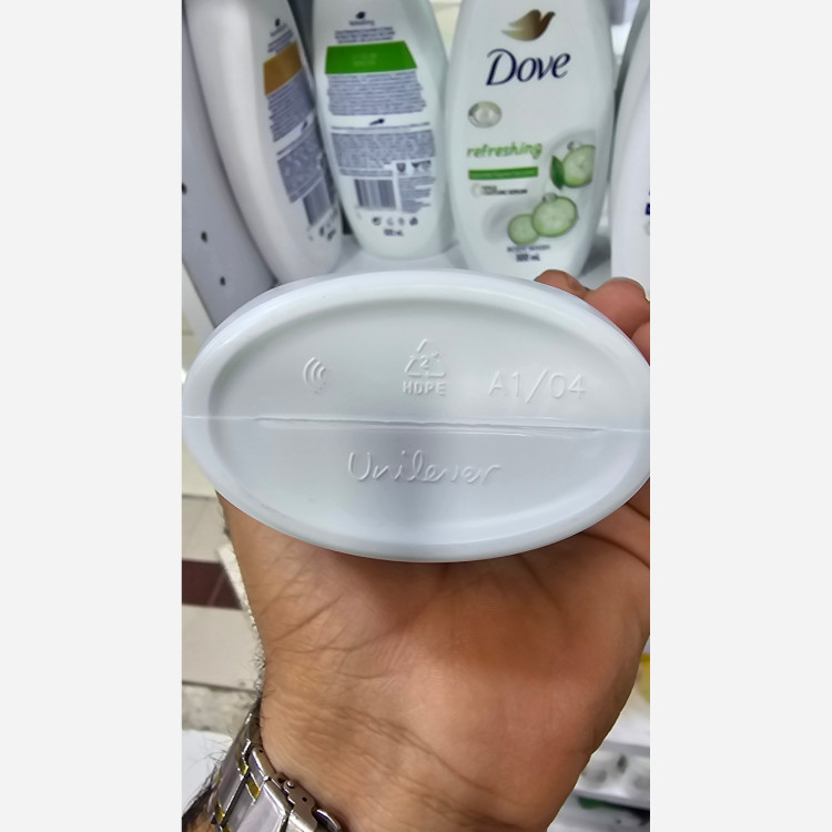 شامپو بدن داو (Dove) عصاره خیار و چای سبز 500 میلیلیتر