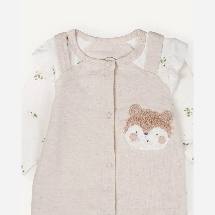 سرهمی نوزادی طرح فندق نخ پنبه ضد حساسیت