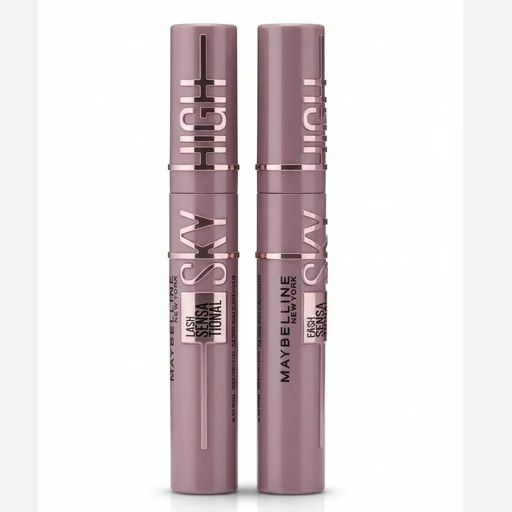 ریمل اسکای میبلین اورجینال 7.2ml - رنگ شدید، 10 لایه بدون گلوله، برس مخروطی، حذف آسان با شوینده