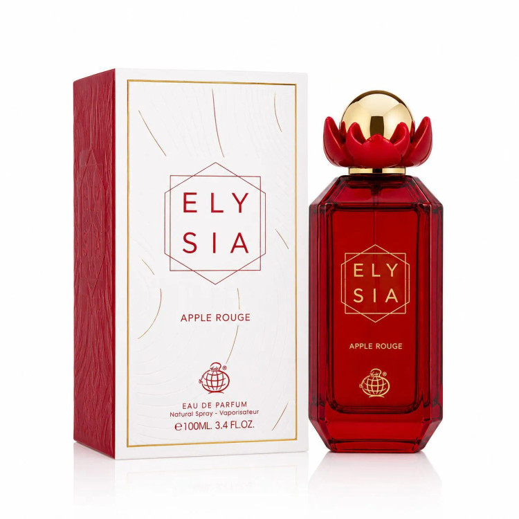 عطر زنانه فراگرنس ورد الیسیا اپل رژ ادو پرفیوم 100 میل الهام گرفته از Kayali Eden Juicy Apple