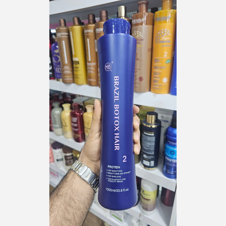 بوتاکس پروتئین ام بی کیو احیا و صافی موهای آسیب دیده و دکلره شده برای موهای بلوند و رنگشده