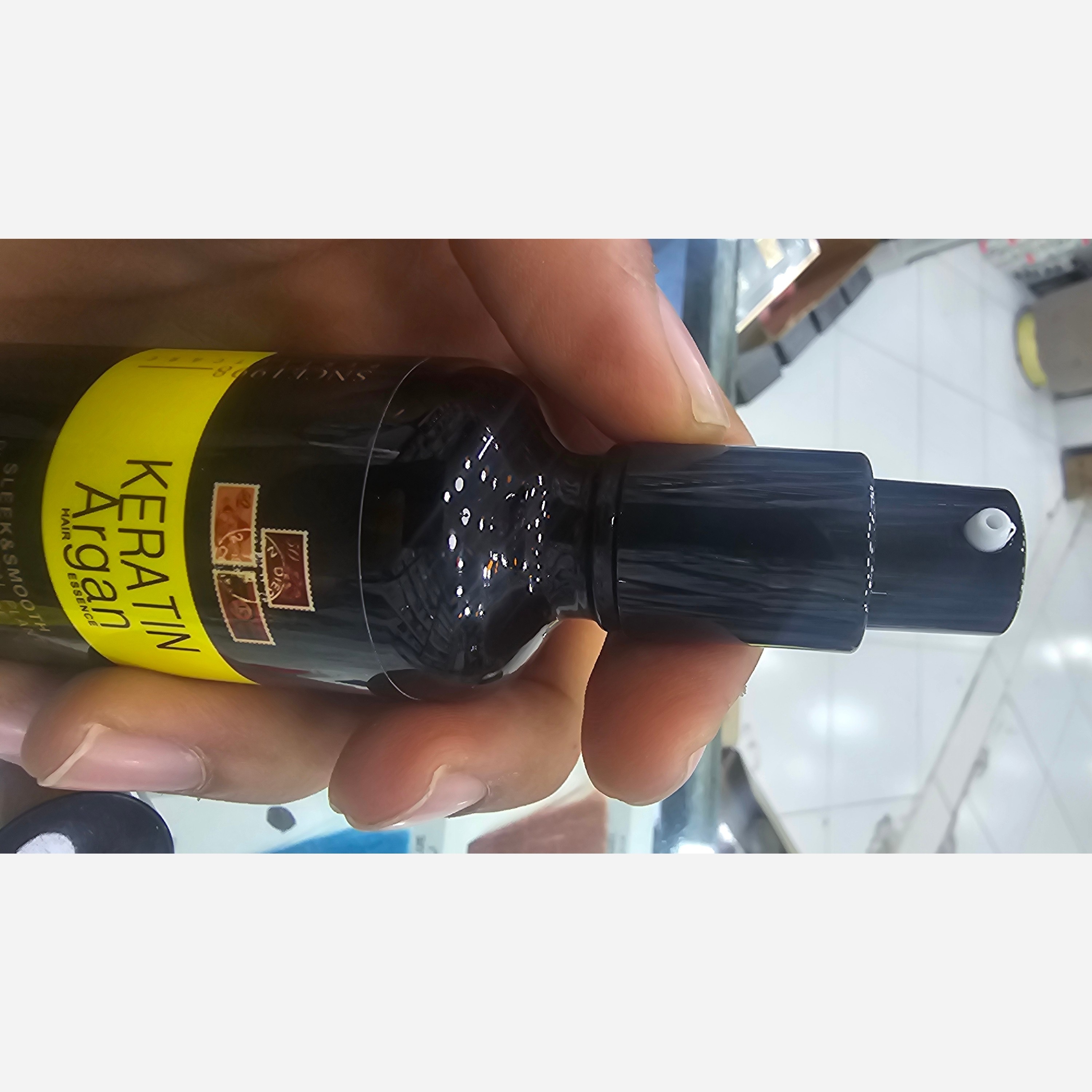 روغن آرگان و کراتین مو آرمامه تقویت کننده ضد وزی و موخوره ایتالیا بدون فرمالین