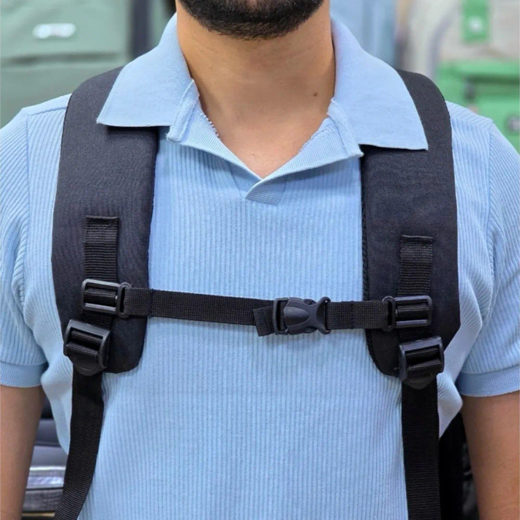 کوله پشتی ضدآب اسپرت مناسب دانشجویی و روزمره با پورت USB و جاکلپتپی