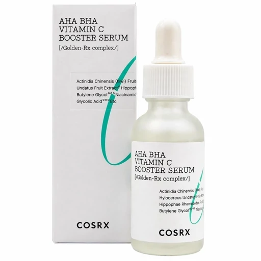 سرم کوزارکس AHA/BHA/Vitamin C Refresh Booster با Golden-RX Complex 57% شفافکننده روشنکننده پوست