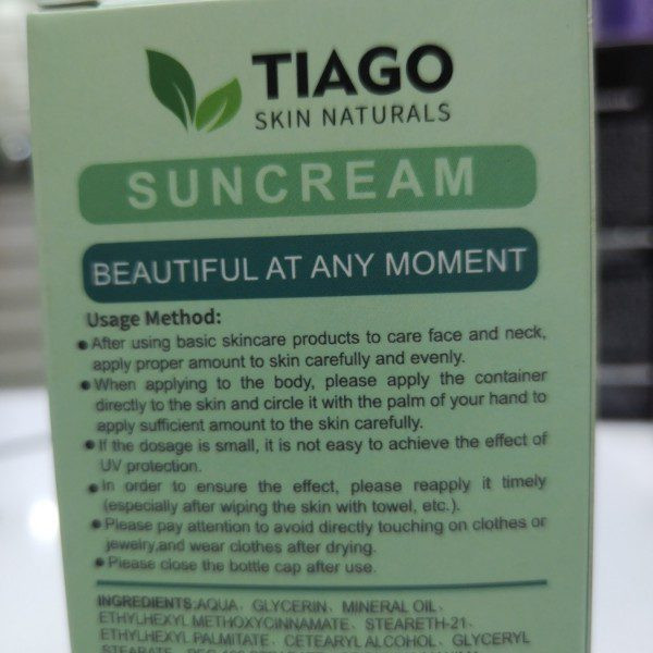 ضد آفتاب و بی بی کرم تیاگو SPF50 8 کاره پوستی مراقبتی