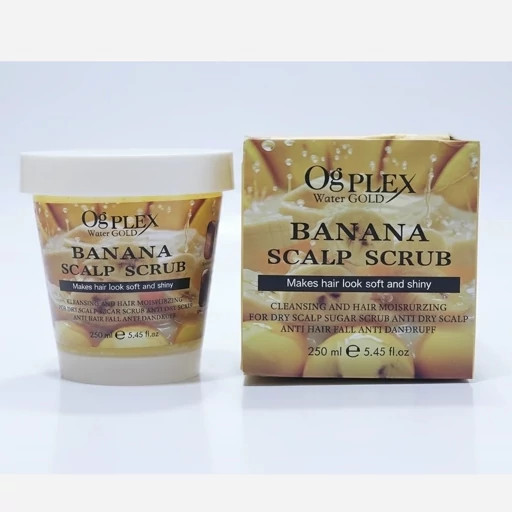 اسکراب کف سر OSPLEX Water Gold 250 مل ضد شوره، ریزش، بدون سولفات