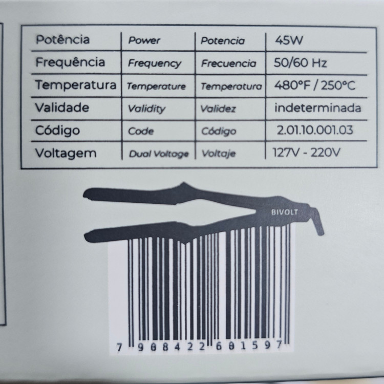 اتو مو MQ Professional PRO 480 Turbo LED تیتانیومی 32 میلیمتری MCH