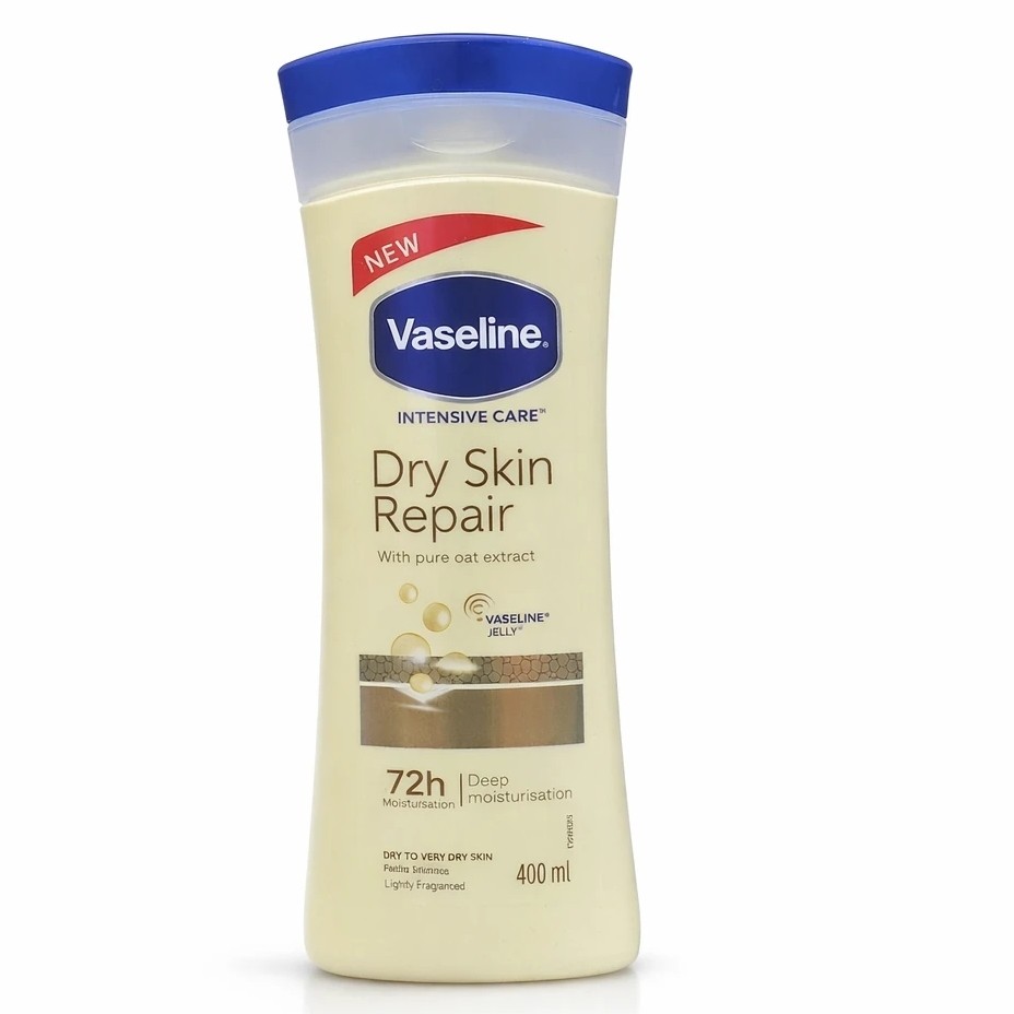 لوسیون وازلین جو دوسر مدل Dry Skin Repair آبرسان و ترمیم کننده پوست خشک حجم 400 میلیلیتر اورجینال