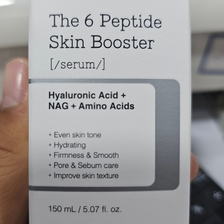 COSRX 6 Peptide Skin Booster Serum 150ml – کاهش خطوط ریز، جواگر، ترمیم پوست