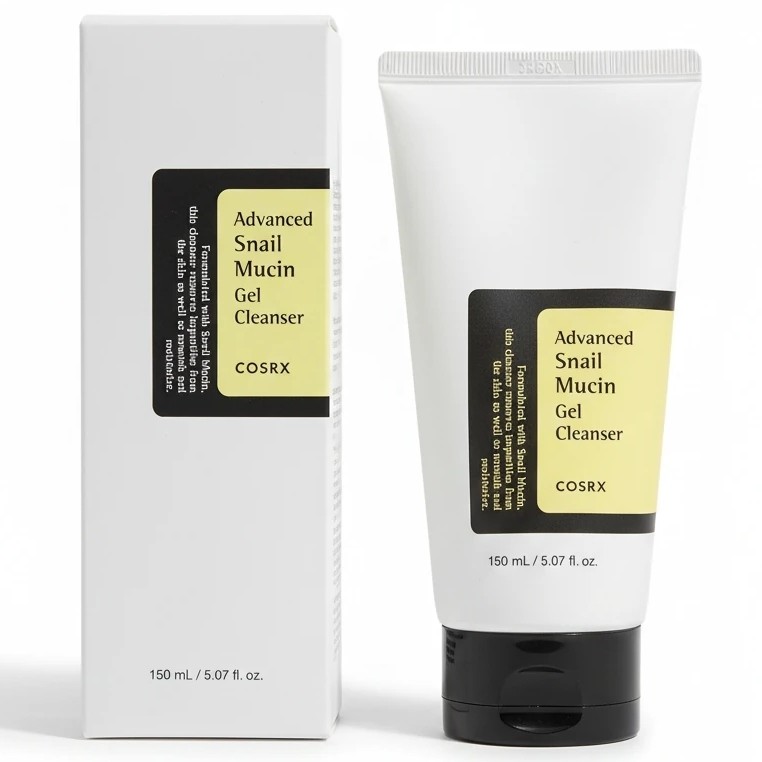 ژل شستشو COSRX Advanced Snail Mucin Gel Cleanser 100ml | شوینده کرهای با موسین حلزون حفظ رطوبت و تغذیه پوست