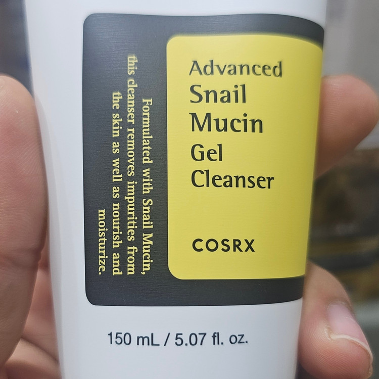ژل شستشو COSRX Advanced Snail Mucin Gel Cleanser 100ml | شوینده کرهای با موسین حلزون حفظ رطوبت و تغذیه پوست