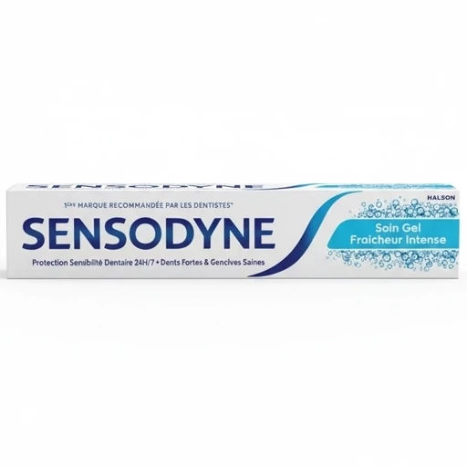 خمیردندان سنسوداین ضد حساسیت 75ml اسلواکی ضد پوسیدگی دندان و رفع بوی بد دهان