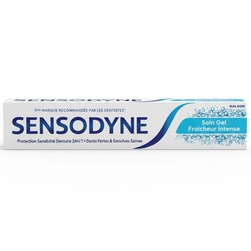 خمیردندان سنسوداین ضد حساسیت 75ml اسلواکی ضد پوسیدگی دندان و رفع بوی بد دهان