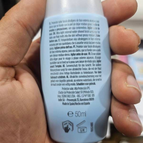 ISDIN Fusion Water Magic SPF50 Ultra-Light 5-Star Sunscreen