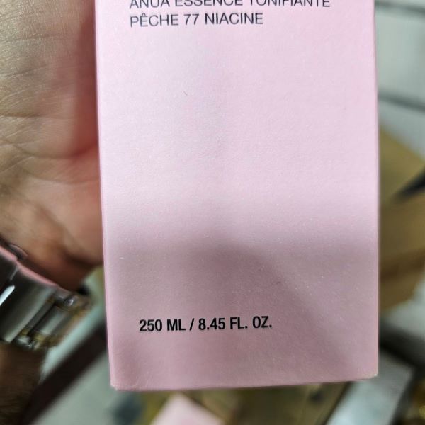 تونر 77+ نیاسینامید هلو آنوا 250 ml کاهش منافذ باز، پوست شفاف و یکدست