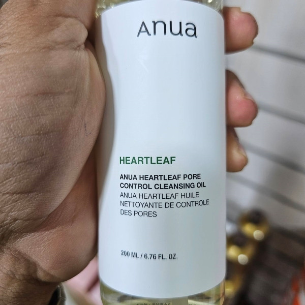روغن پاک کننده آنوآ Heartleaf 200ml کنترل منافذ عمیق