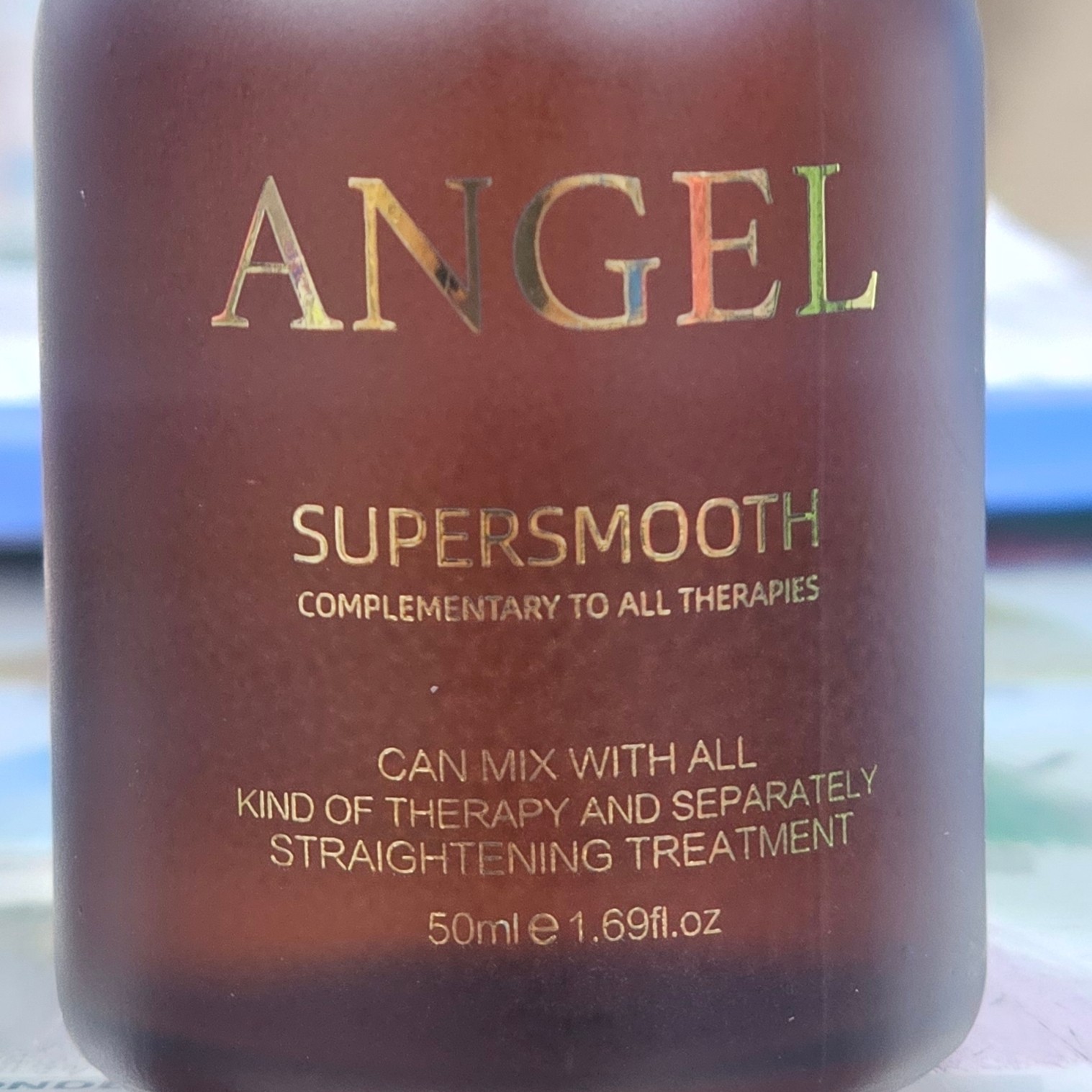 پشفی و شاین مو ترمیم و احیای موهای آسیب دیده و خشک - Angel Supersmooth Keratin Treatment
