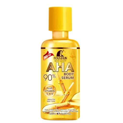 سرم بدن AHA Roushan 500 میلیلیتر لایهبرداری ملایم پوست
