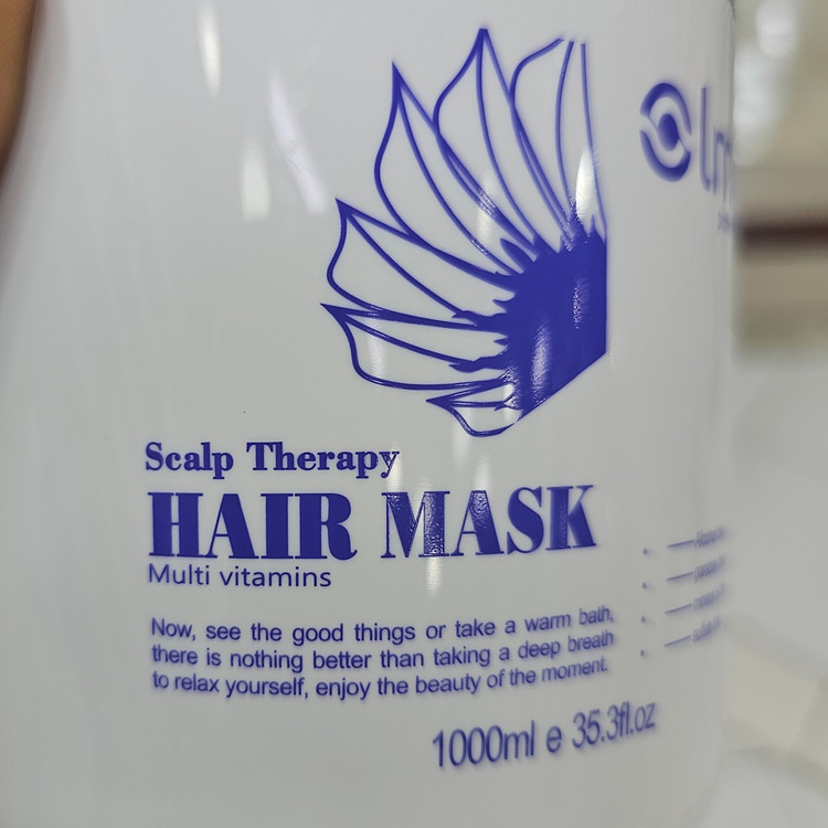 ماسک مو اولمو مدل Scalp Therapy اسپانیایی اورجینال ترمیمکننده و آبرسان با کراتین حجم 1000 میلیلیتر
