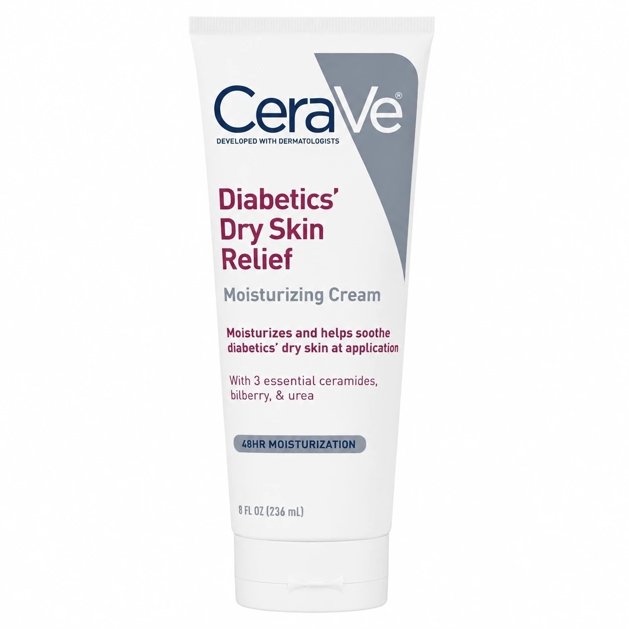 کرم مرطوبکننده CeraVe Diabetics 48 ساعته برای پوست خشک دیابتی