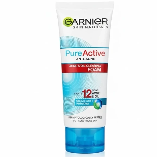 فوم شستشو گارنیر Pure Active Salicylic Acid 150ml ضد جوش و پاککننده منافذ باز