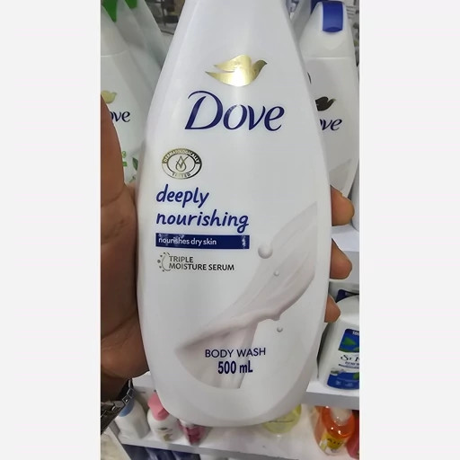 شامپو بدن کرمی داو مدل اسکراب ملایم با تکنولوژی NutriumMoisture حجم 500 میلیلیتر