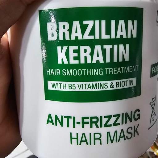 ماسک مو لوما فوفو کراتینه برزیلی، نرم کننده کیفیت عالی، حاوی بیوتین و ویتامینه حجم 1000 میل (نیاز به ویرایش)