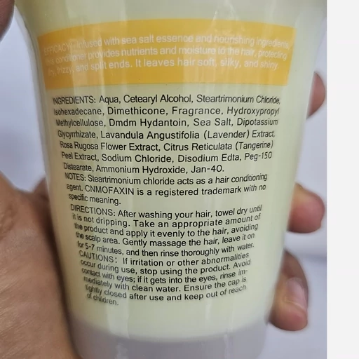 نرمکننده مو سی اِن موفَکسین Dead Sea Salt برای رفع موخوره و خشکی