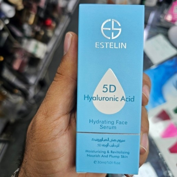 سرم صورت هیالورونیک اسید 5D استلین 30میل آبرسان و مرطوبکننده قوی پوست