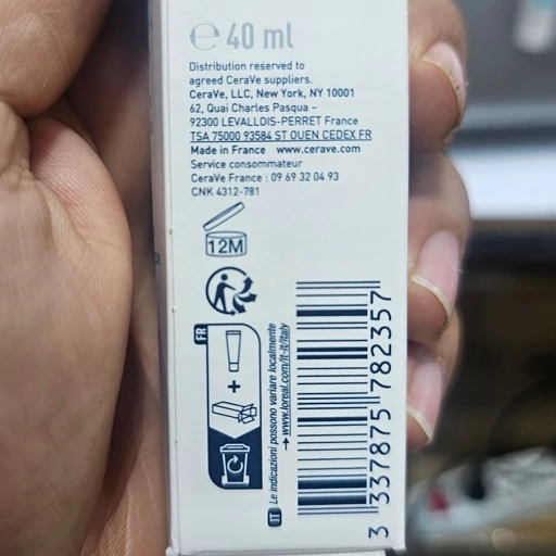 Cerave ژل ضد جوش و آبرسان سراوی 40ml AHA BHA برای پوست چرب