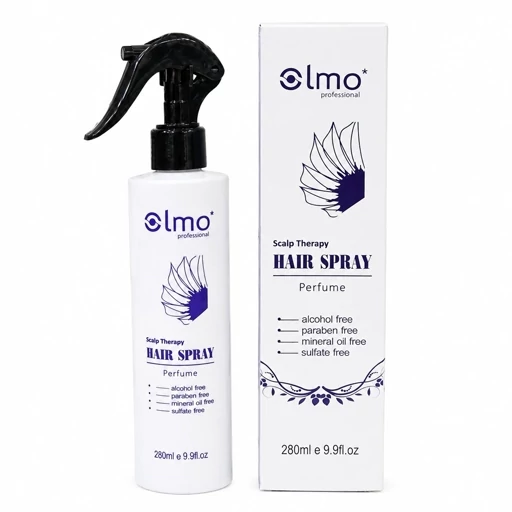 اسپری انرژیبخش مو اولمو 280 ml تقویت فولیکول ضدچربی خوشبوکننده محرک ریشه ضدحرارت