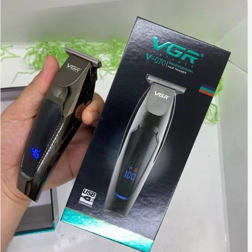 ماشین اصلاح وی جی آر VGR V-070 2کاره ریش تراش خط زن تیغه استیل ضد زنگ مقاومت رطوبت