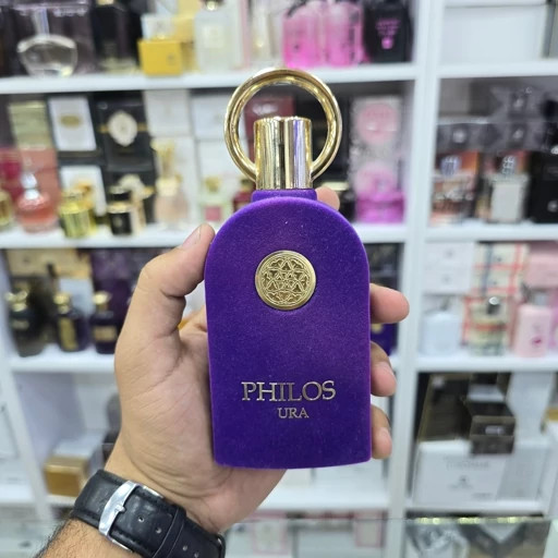ادو پرفیوم PHILOS PURA 100ml بطری مخملی بنفش