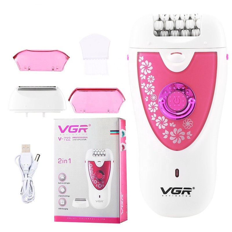 Appelator Appleidi WI-JT 2Pcs Anti-Tangle Hair Trimmer for Women, 2pcs Protective Caps, USB Cable, 2pcs Anti-Dust Bristl