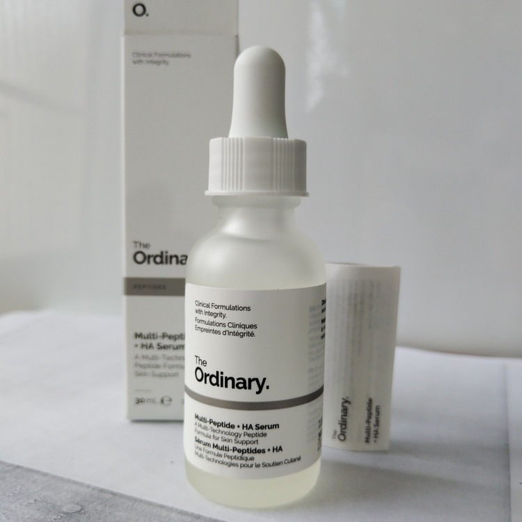 سرم The Ordinary Multi Peptide + HA ضدآسایشی، تقویت پوست و ترمیم سد