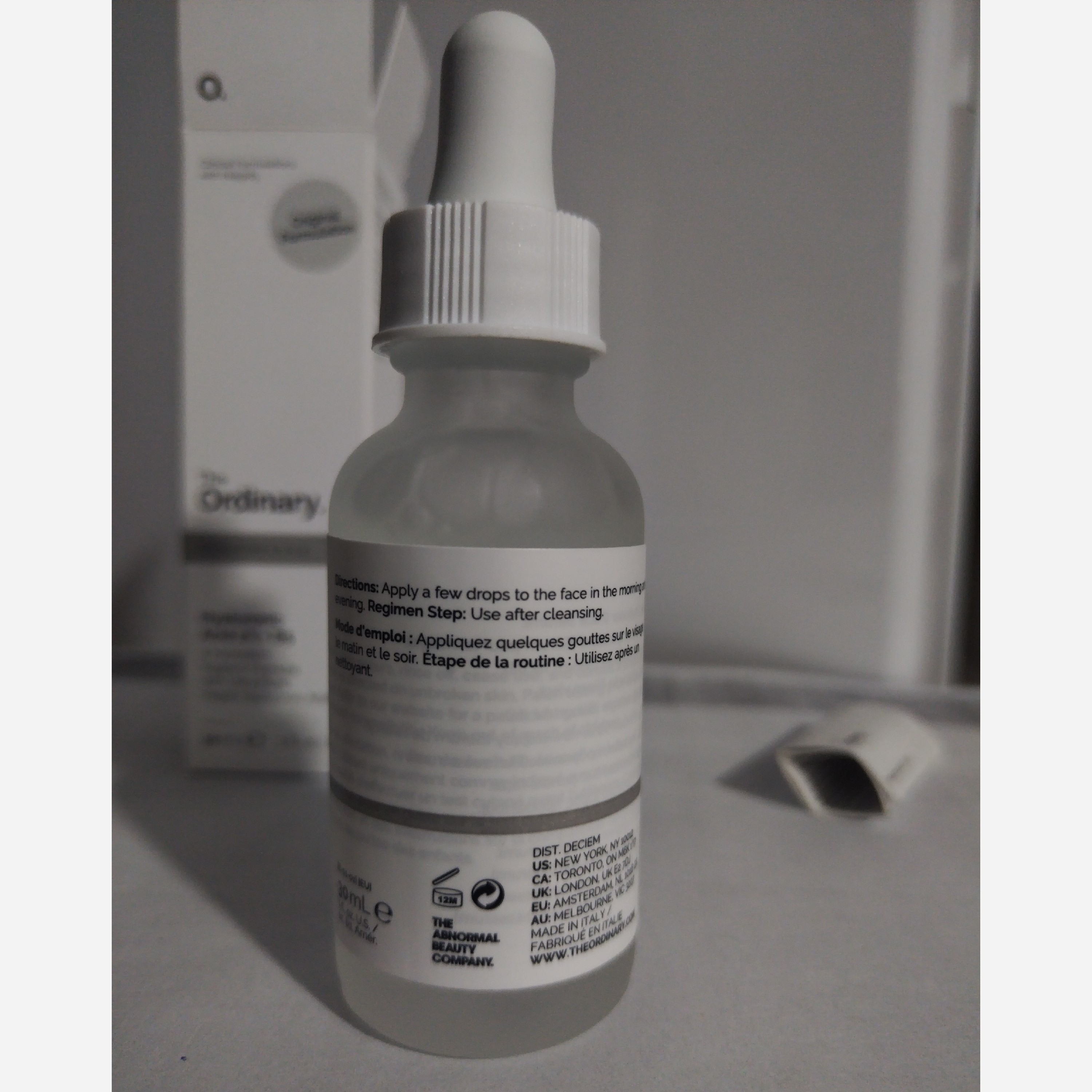 سرم آبرسان تخصصی اوردینری اصل به ضمانت اصالت The Ordinary Hyaluronic Acid 2درصد + B5 (نیاز به ویرایش)