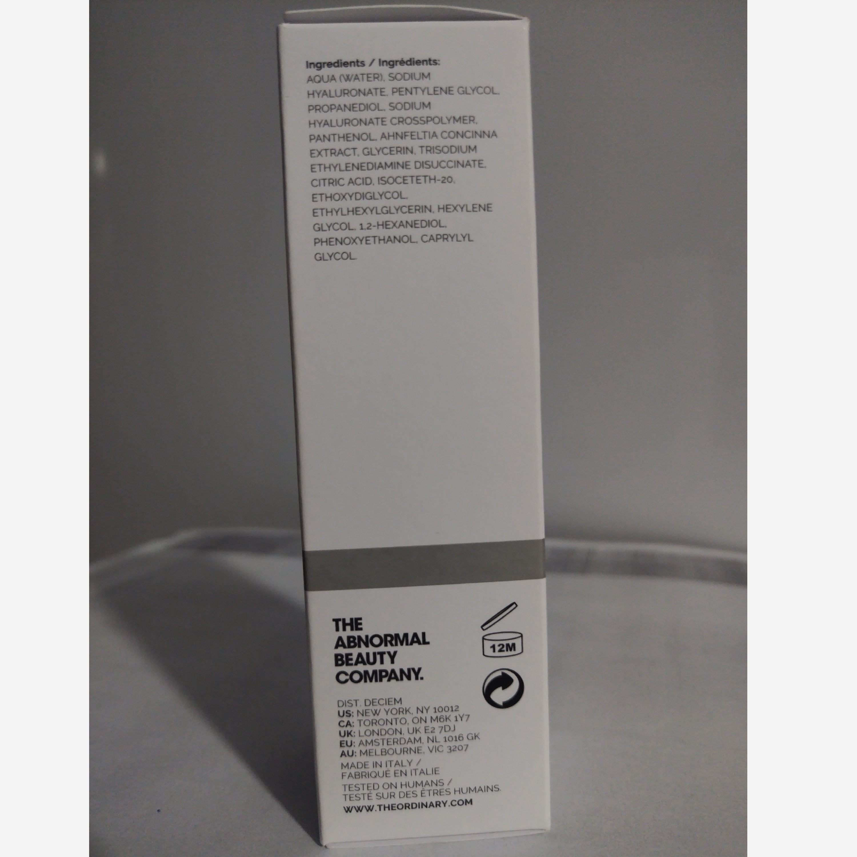 سرم آبرسان تخصصی اوردینری اصل به ضمانت اصالت The Ordinary Hyaluronic Acid 2درصد + B5 (نیاز به ویرایش)