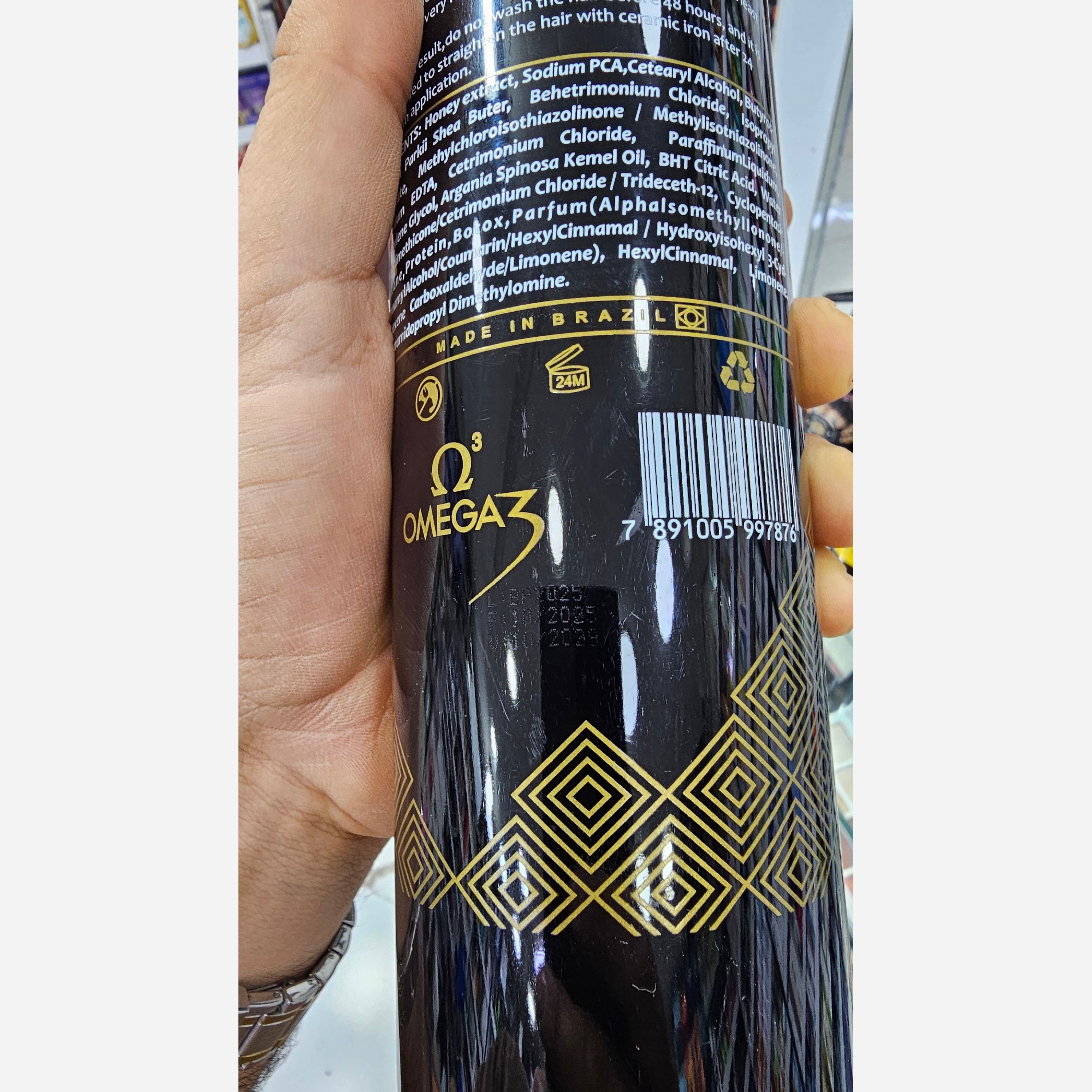 پروتئین امگا3 بوتاکس آمریکایی احیا 90% و صافی 80% با شاین بالا، بدون فرمالدئید و آلرژی
