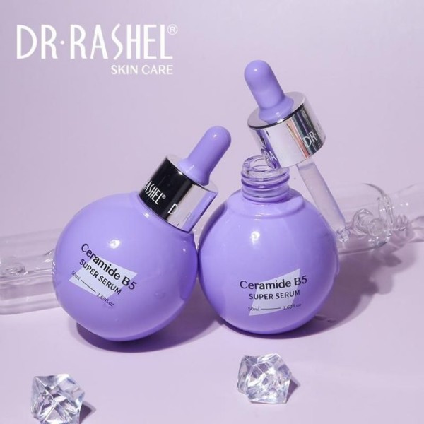 سوپر سرم صورت دکتر راشل سرامید 50ml مرطوبکننده تقویت سد پوست