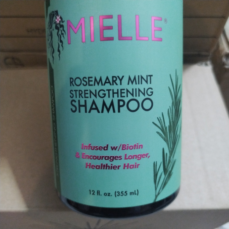 شامپو رزماری و نعناع Mielle تقویت کننده و ضد ریزش مو ارگانیک 355 میلی لیتر با بیوتین