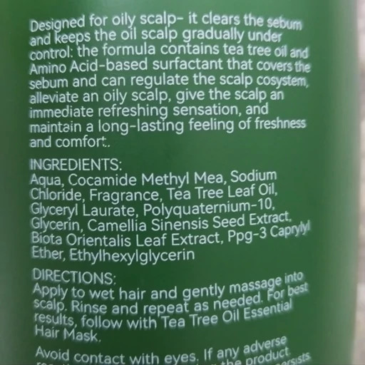 شامپو Tree Oil Max 7 500ml برای موهای چرب و آسیبدیده