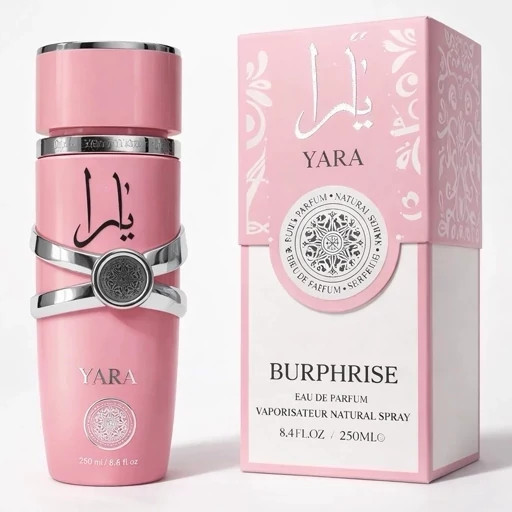 بادی اسپلش یارا 250ml بدون الکل، رایحه مارشمالو وانیل و توتفرنگی، مناسب 4 فصل