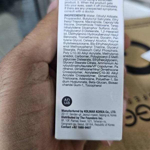 کرم ضدآفتاب آنوا Zero Cast SPF 50+ PA++++ بیرنگ 50 میلیلیتر برای صورت، دست و گردن