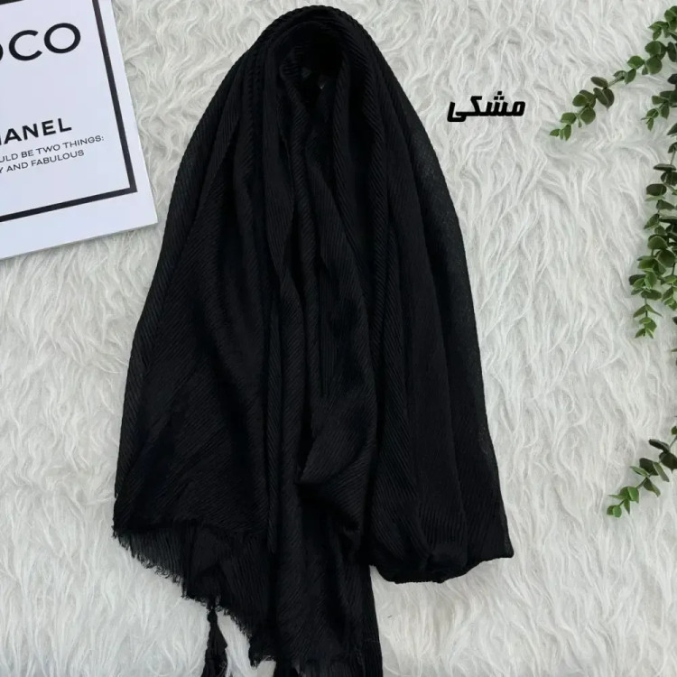 شال وارداتی سوپرنخ برشکا طرح تیغ ماهی سایز 204 در 84 سانتیمتر