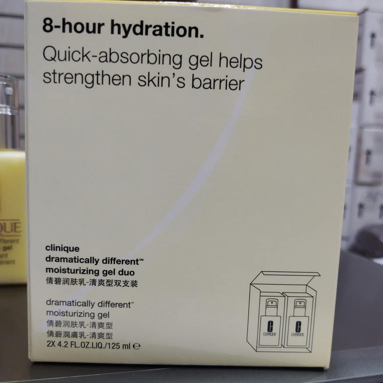 ژل آبرسان Clinique Dramatically Different 125 میلیلیتر - مناسب پوست مختلط چرب، بدون چربی، 8 ساعت رطوبت
