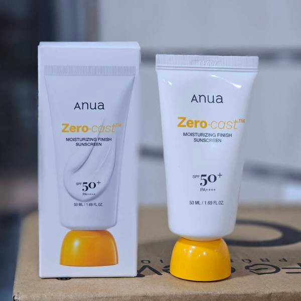 کرم ضدآفتاب آنوا Zero Cast SPF 50+ PA++++ بیرنگ برای صورت و بدن