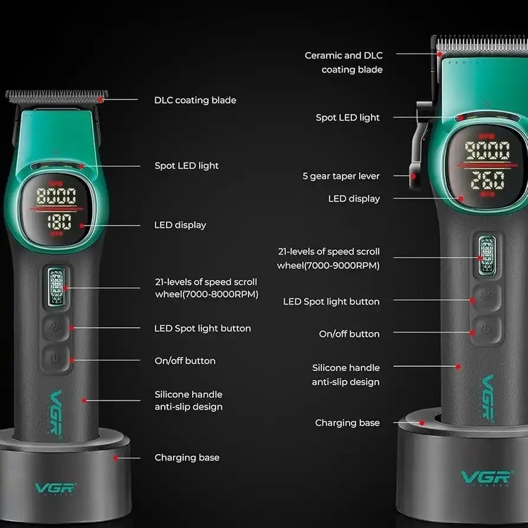 ست ماشین اصلاح وی جی آر مدل VGR V-885 S2 (نیاز به ویرایش)