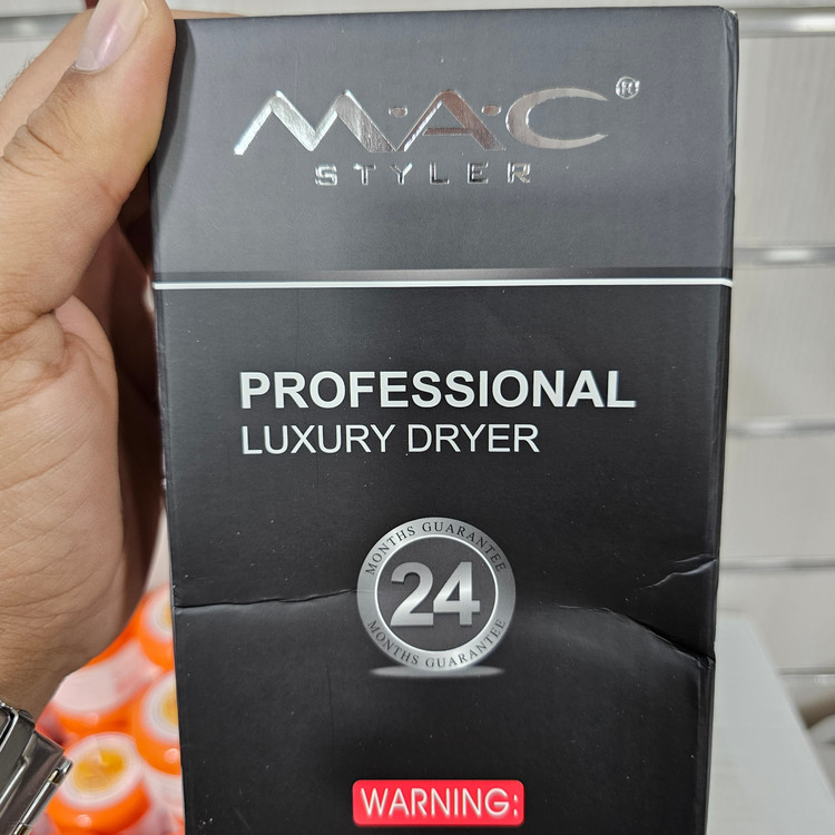 سشوار سالنی مک استایلر MC-6655 2000 وات موتور AC V12 سوپر پروفشنال