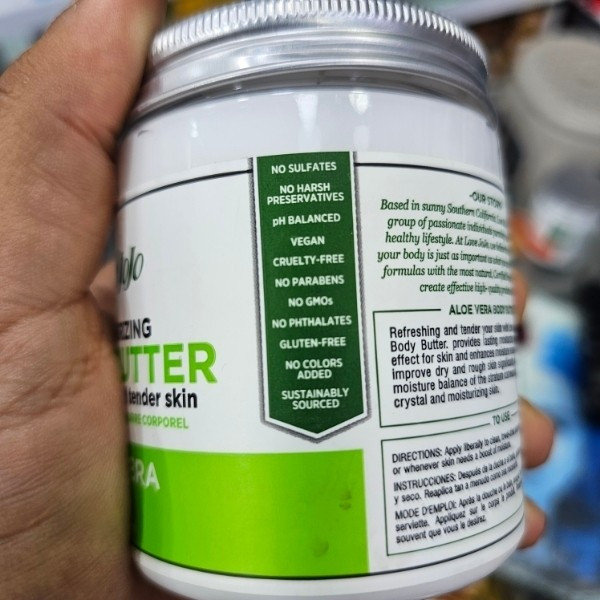 کره بدن آلوئهورا لاو جوجو اورجینال 258 ml – آبرسانی عمیق، مرطوبکننده و جوانساز