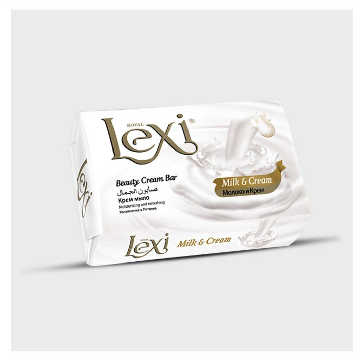 بسته 6 عددی صابون شیر و خامه لکسی Lexi 85 گرمی